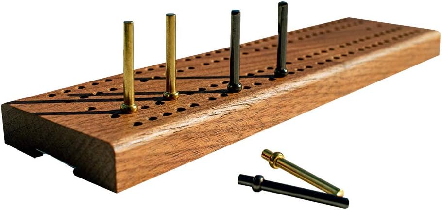 Classic Domino Set with Black Walnut Case 28 Double-Six Dominoes S894102