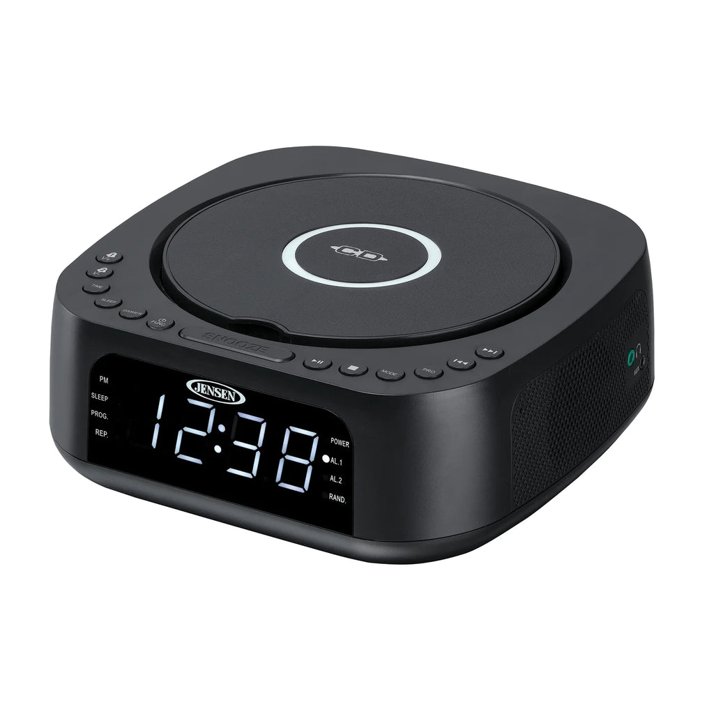 Stereo Digital Dual-Alarm Clock with CD Player X638