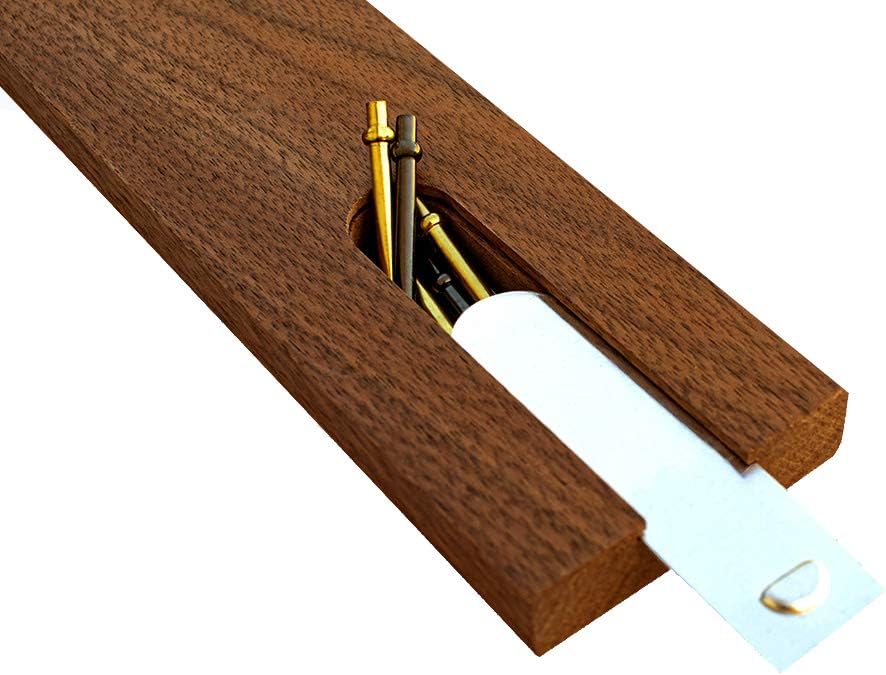 Classic Domino Set with Black Walnut Case 28 Double-Six Dominoes S894102