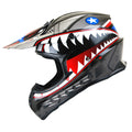 Shark Black Motocross Helmet G3391