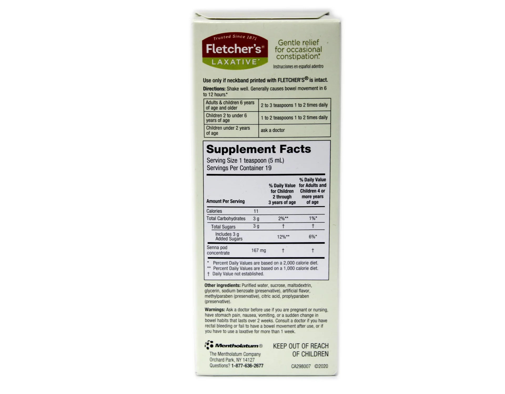 6 Pack 3.50oz Laxative M808644