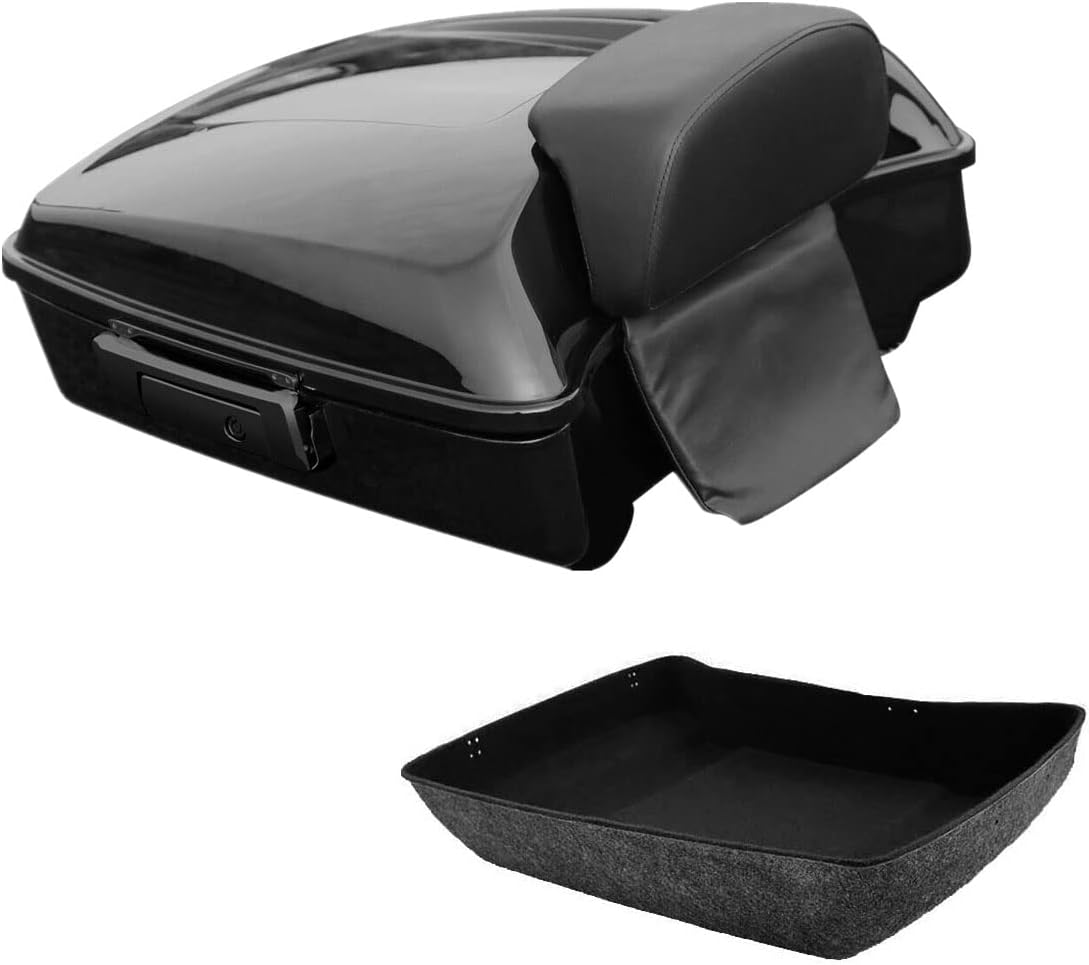 10.7" Tour Pack Trunk with Backrest Pad Mounting Rack J829759