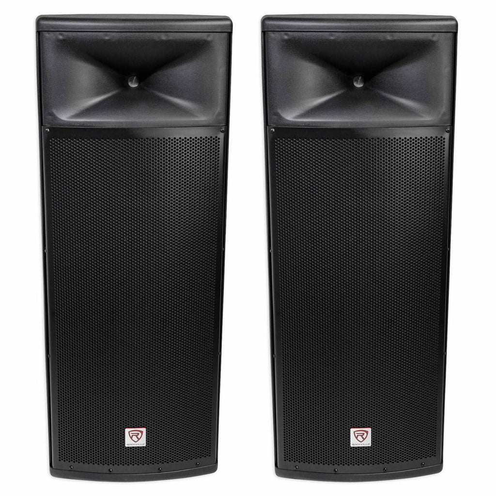 Dual 15 3000W 4-Ohm Passive PA Speaker O10637