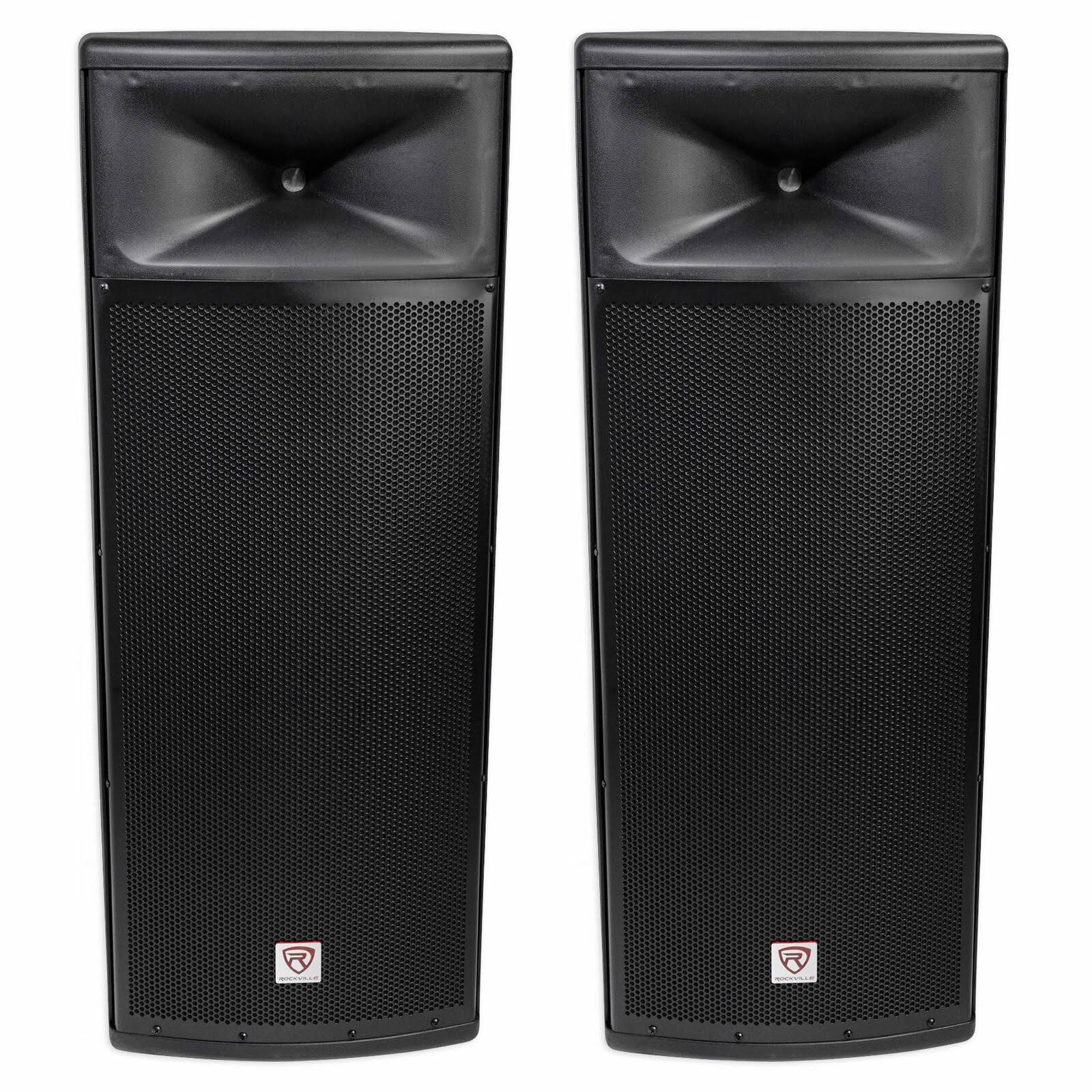 Dual 15 3000W 4-Ohm Passive PA Speaker O10637