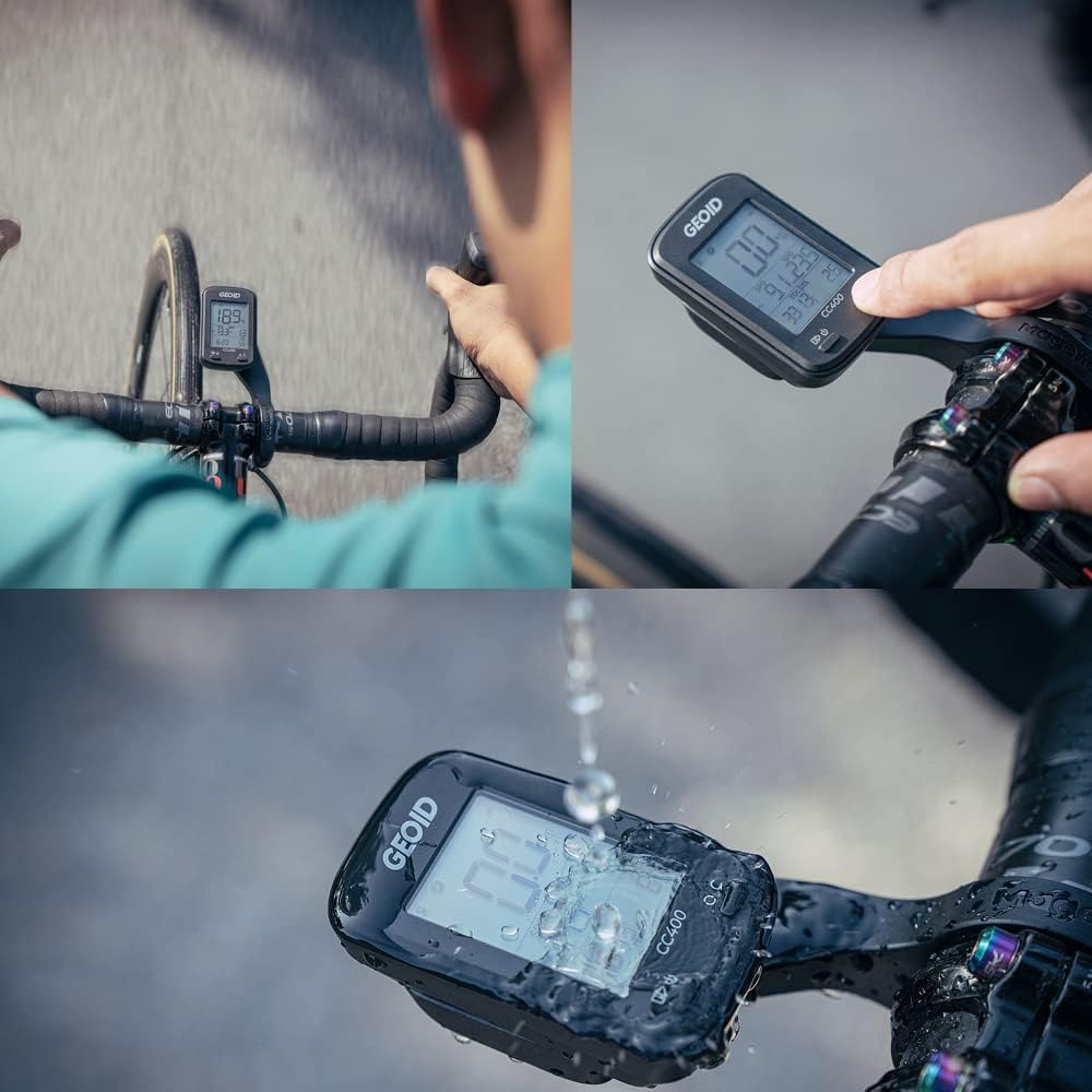 Wireless Bluetooth Waterproof Bicycle Speedometer Odometer with LCD Automatic Backlight Display D156838