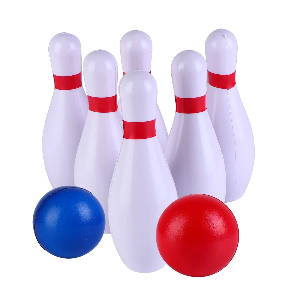 Colorful Bowling Ball Kit Indoor Outdoor Sports Toy T550