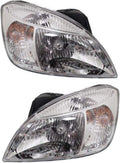 Kia Rio Headlight 2009 2010 2011 Pair Sedan Z7481