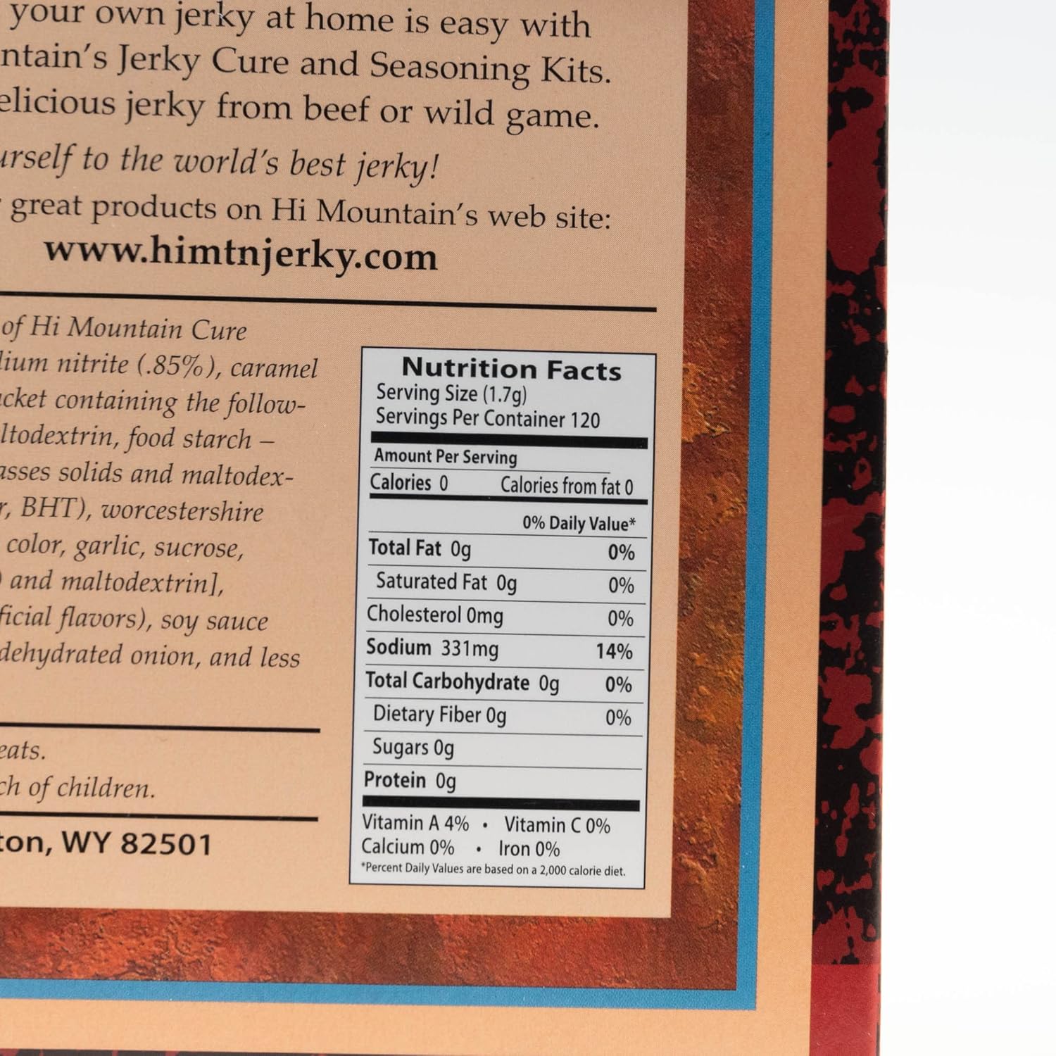 BOURBON BBQ BLEND Jerky Seasoning and Cure Kit I913