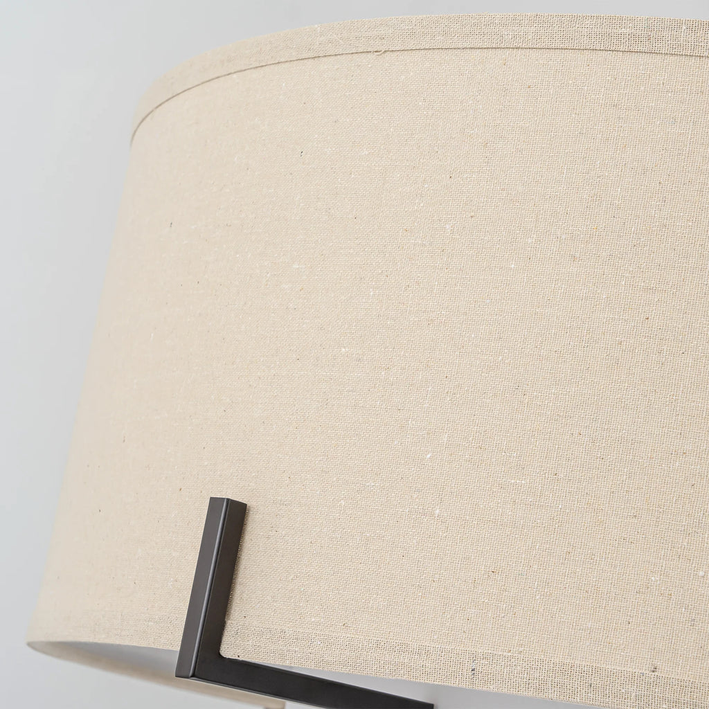 4-Light Dimmable Fabric Drum Shaded Chandelier H3391