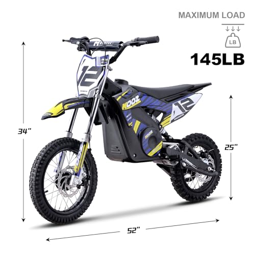 Blue 36V 1000W Electric Dirt Bike with 16" Tire Q631