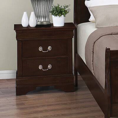2 Drawer Nightstand in Black M884882