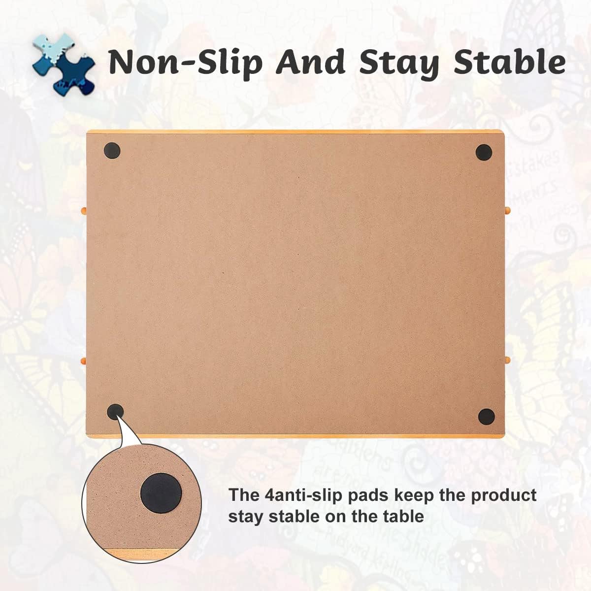 1500 Piece Puzzle Board with 4 Storage Drawers N932604