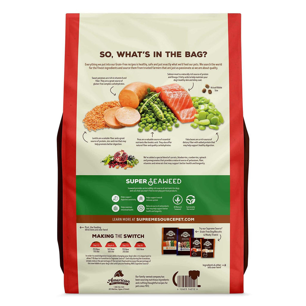 Grain Free Meal and Sweet Potato Recipe Dog Food X39438