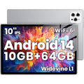 10 inch Android 14 Tablet Octa-Core 10GB RAM 64GB ROM 6000mAh Battery O4720