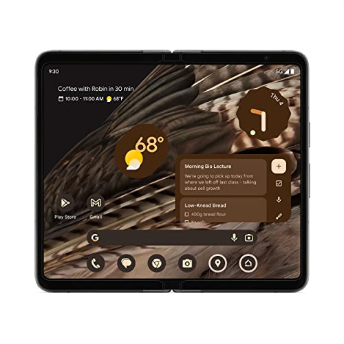 Obsidian 256 GB Foldable 5G Smartphone with Telephoto and Ultrawide Lens L99471