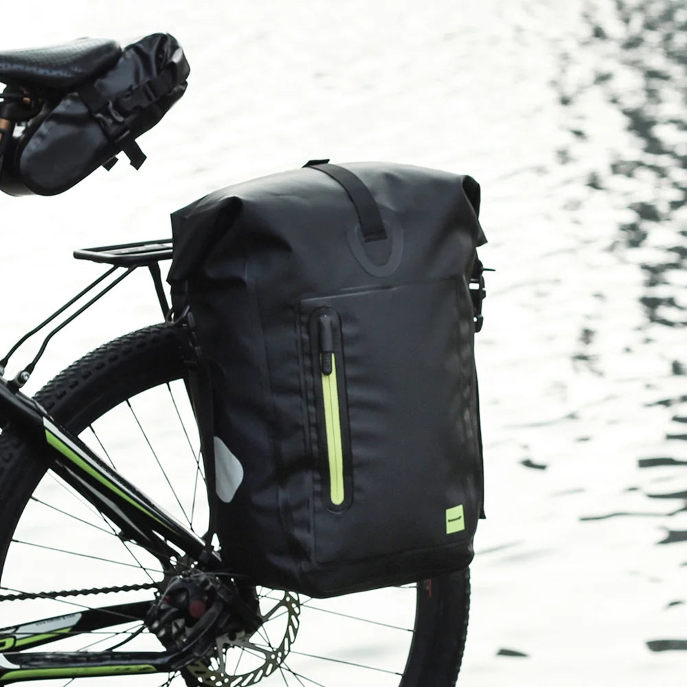 25L Waterproof Bike Rear Rack Pannier Bag E8235
