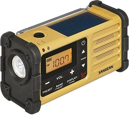 Yellow Portable Stereo Radio B662