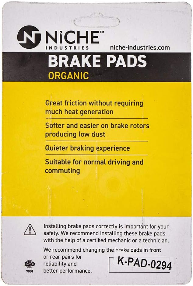 Brake Pad Set Organic Pack of 2 A520386
