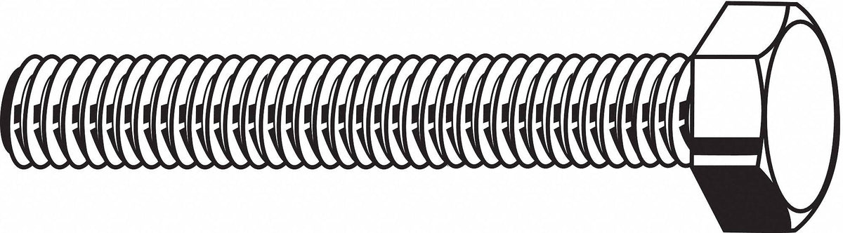 5/8 inch-11 Grade 8 Steel Hex Head Cap Screw, Pk 110 A2370