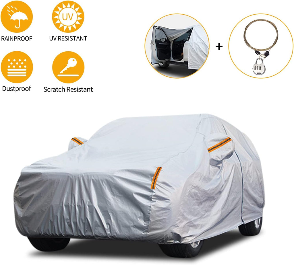Waterproof Car Cover for Jeep Wrangler JK A6747