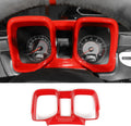 Carbon Fiber Grain Dashboard Cover Trim Kit Pack of 2 A583843