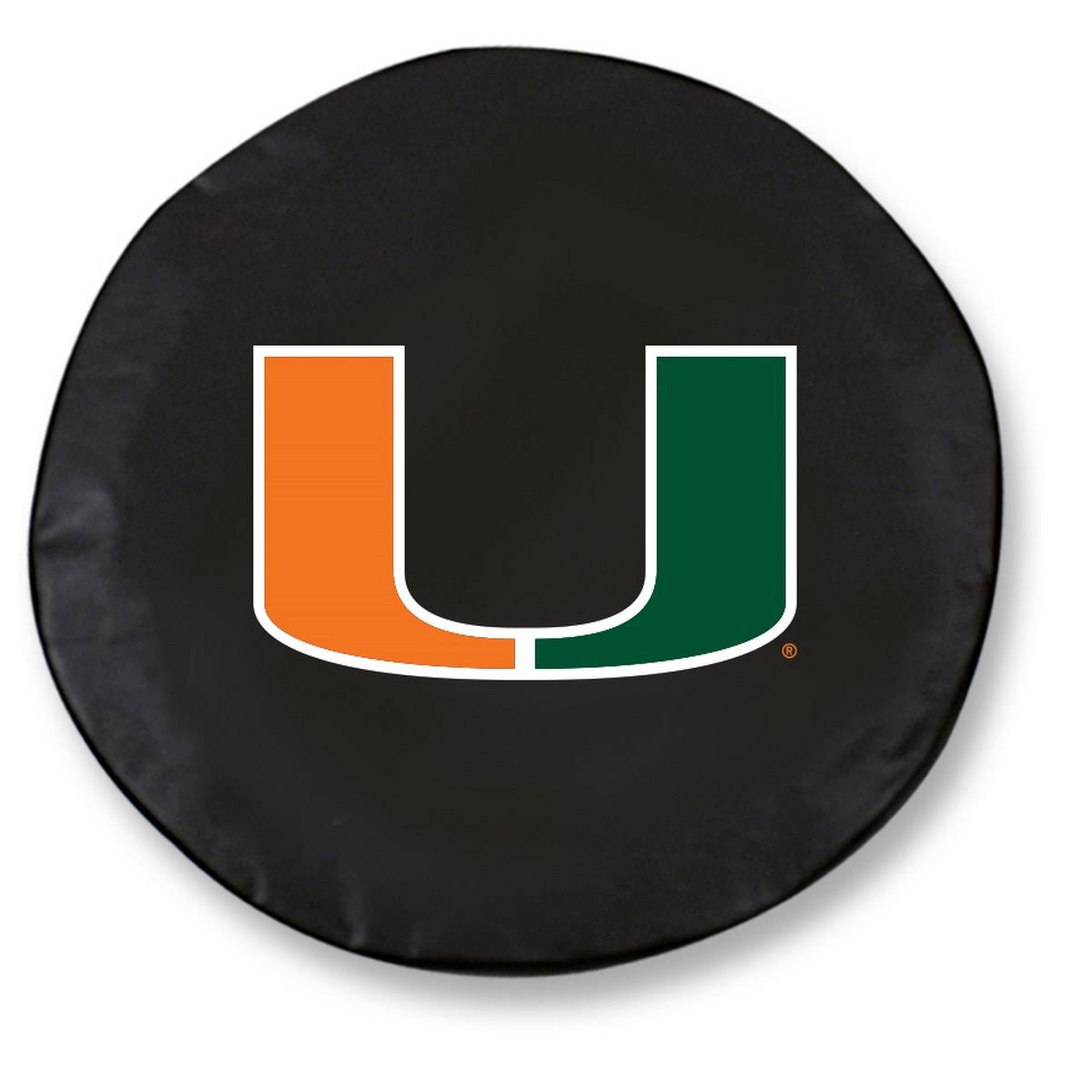 Black Vinyl Fitted Spare Car Tire Cover J746070