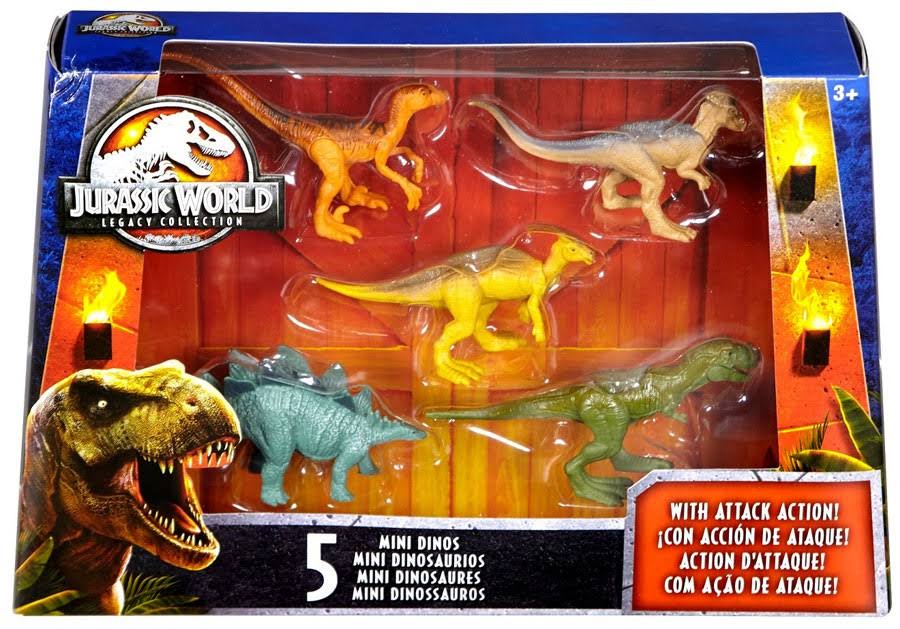 5-Pac Mini Dinosaur Figure A606