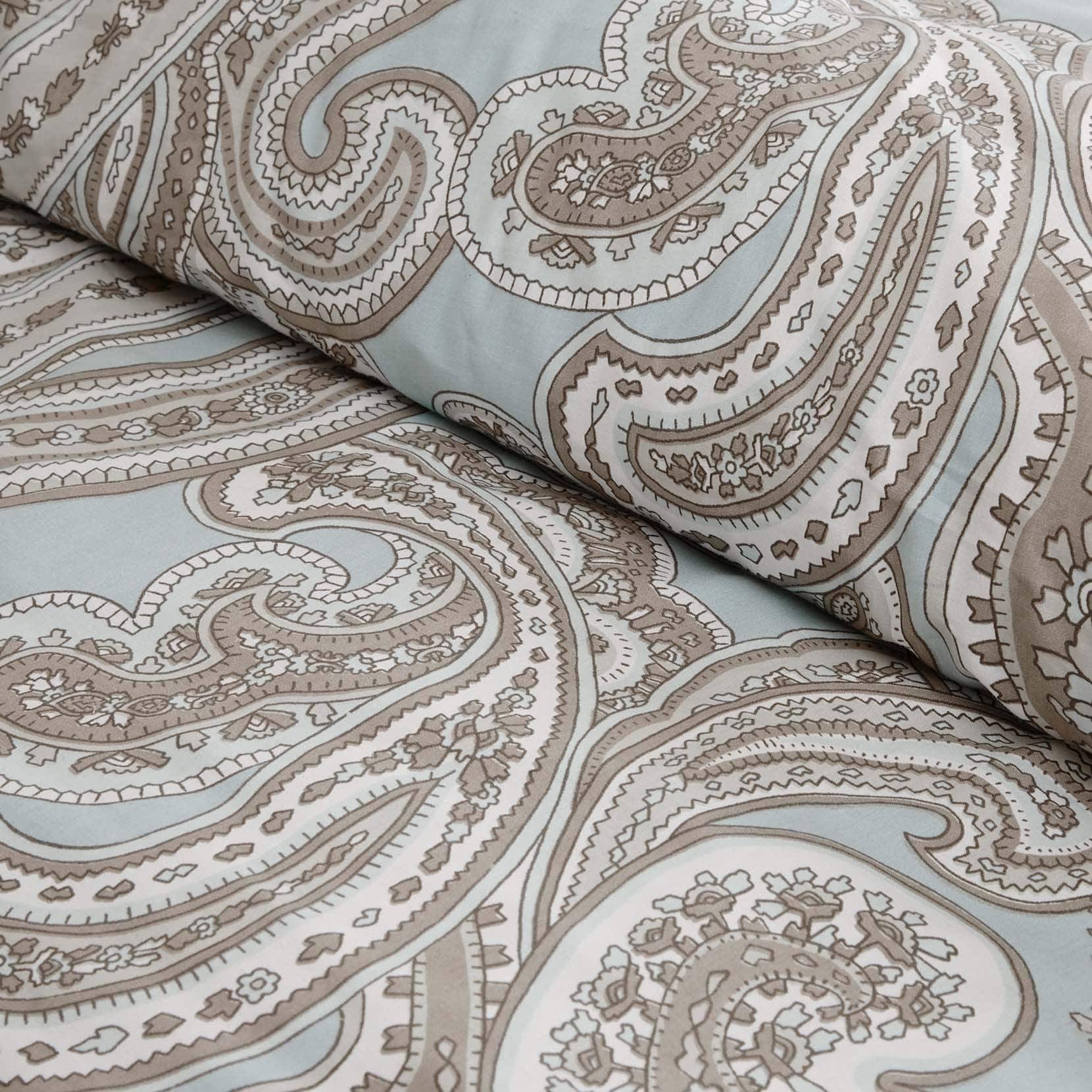 Blue King Cotton Duvet Cover Set N283