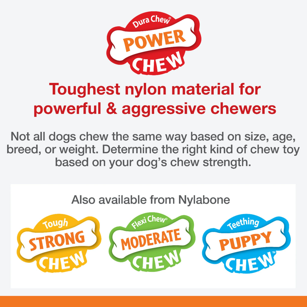 Flavored Durable Chew Toy for Dogs Large/Giant (1 Count) Y236