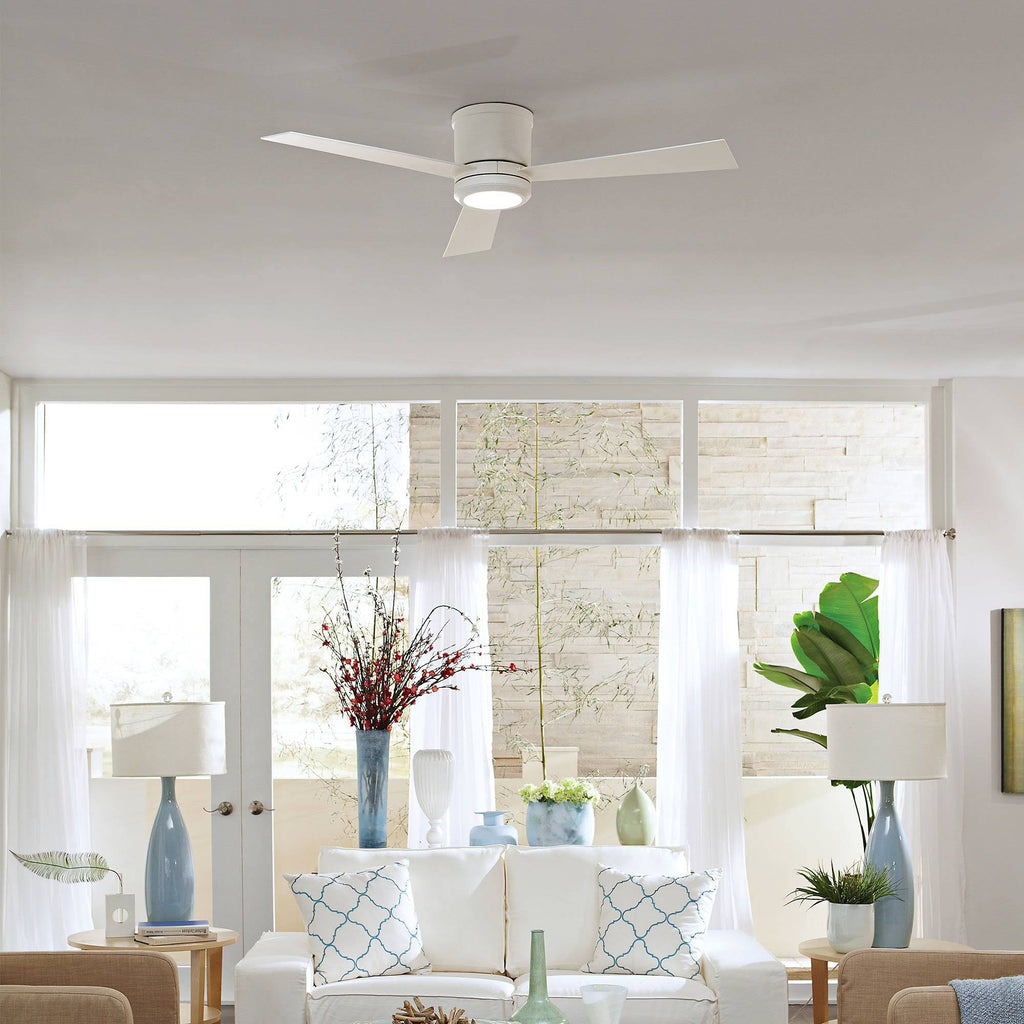 Matte White Ceiling Fan T149