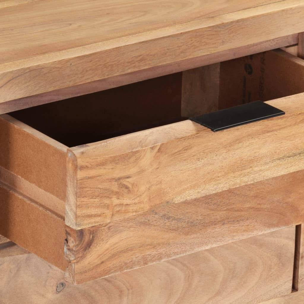 Solid Acacia Wood TV Cabinet D76607