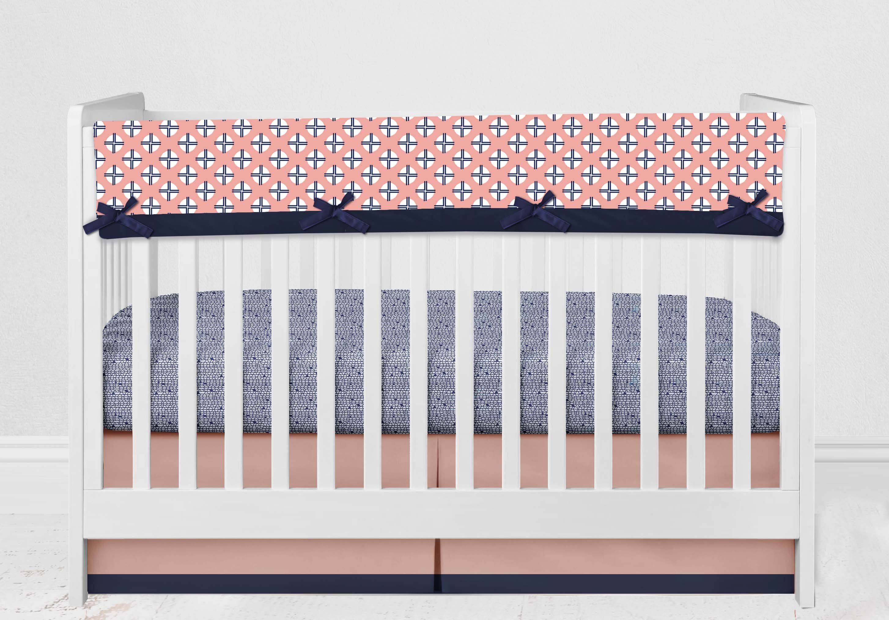 10-Piece 100% Cotton Percale Crib Bedding Set with 2 Crib Fitted Sheets P671896