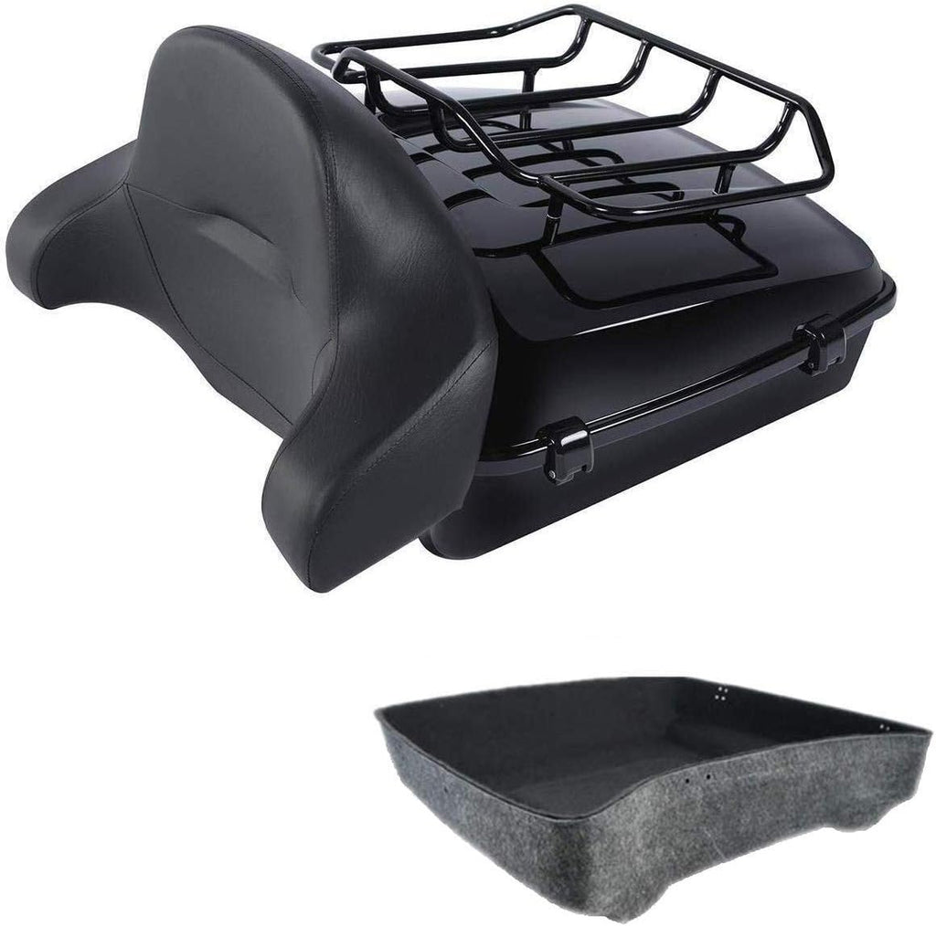 10.7" Tour Pack Trunk with Backrest Pad Mounting Rack J829759