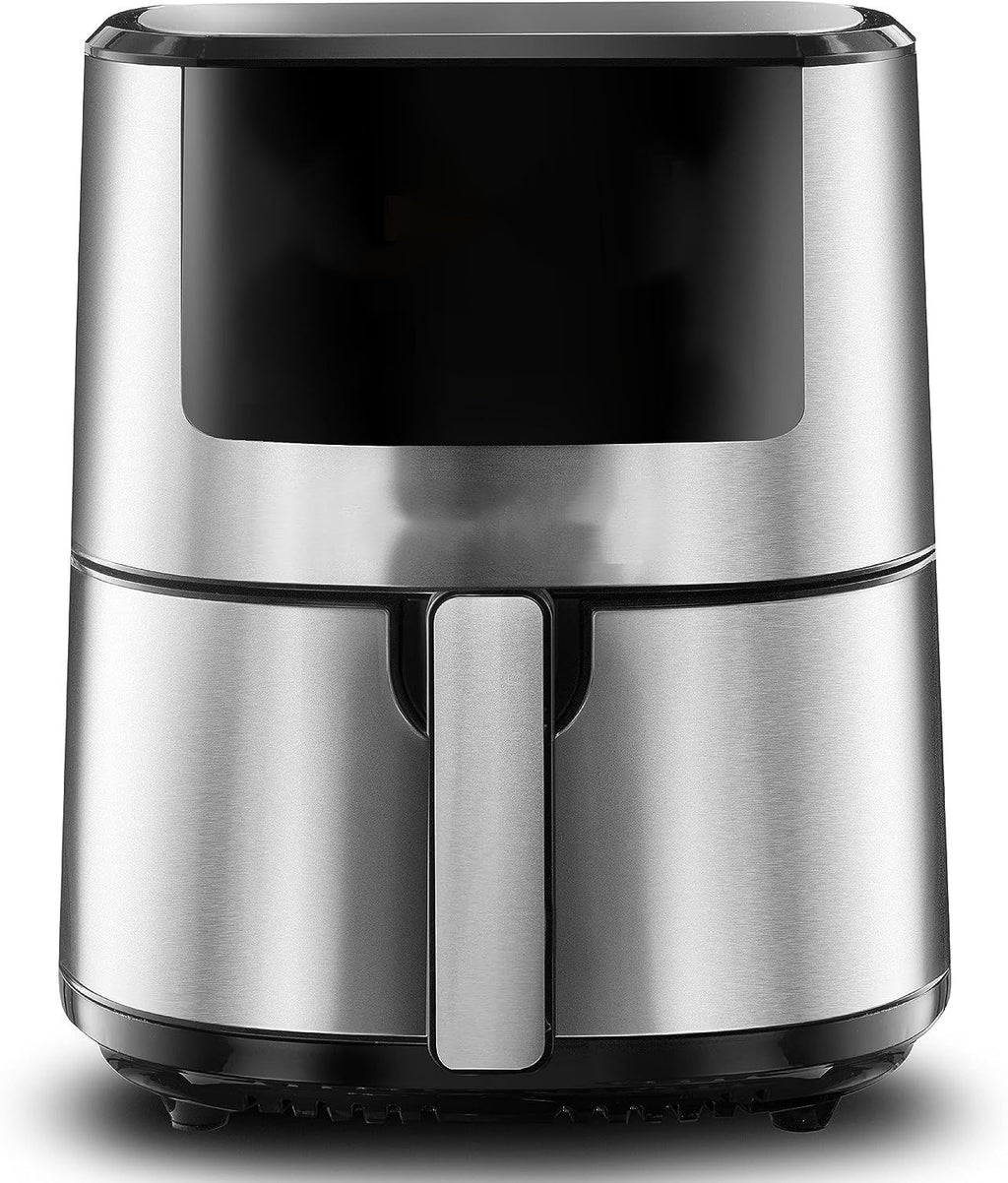 4-Qt Digital Air Fryer, Stainless Steel N61259