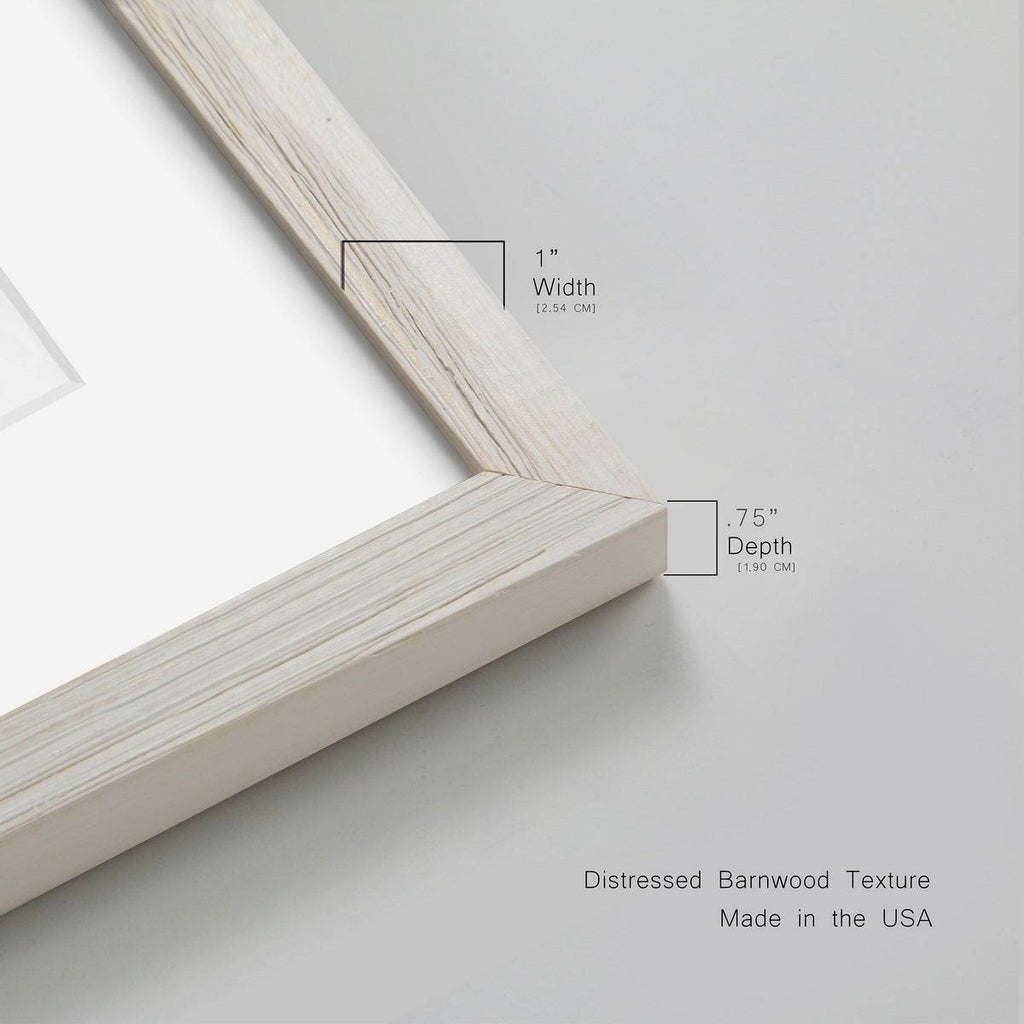 Framed Print 31X44 Grey J70988