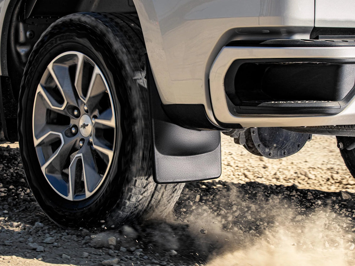 Black Rear Pair Splash Guard MudFlaps P456