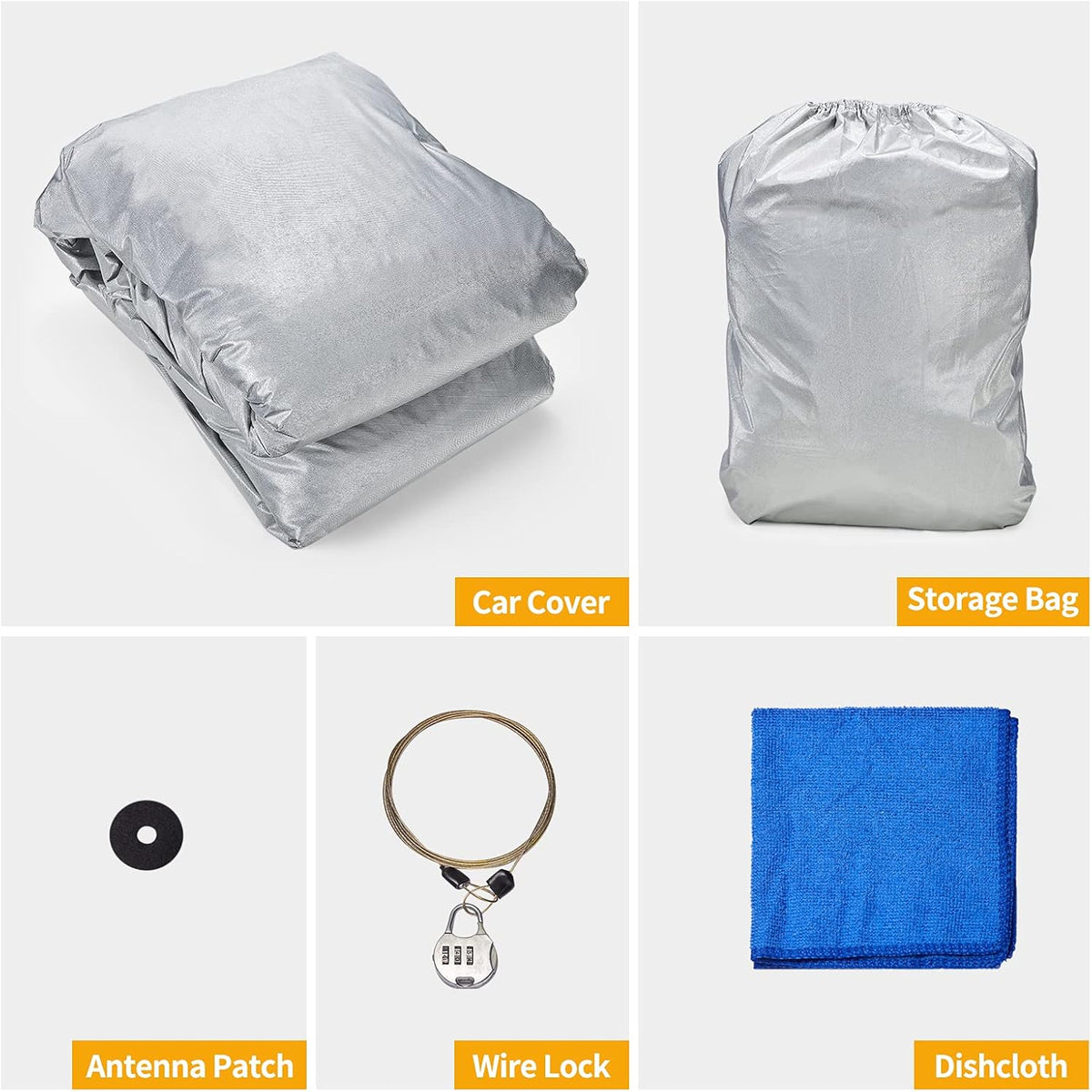 Waterproof Car Cover for Jeep Wrangler JK A6747