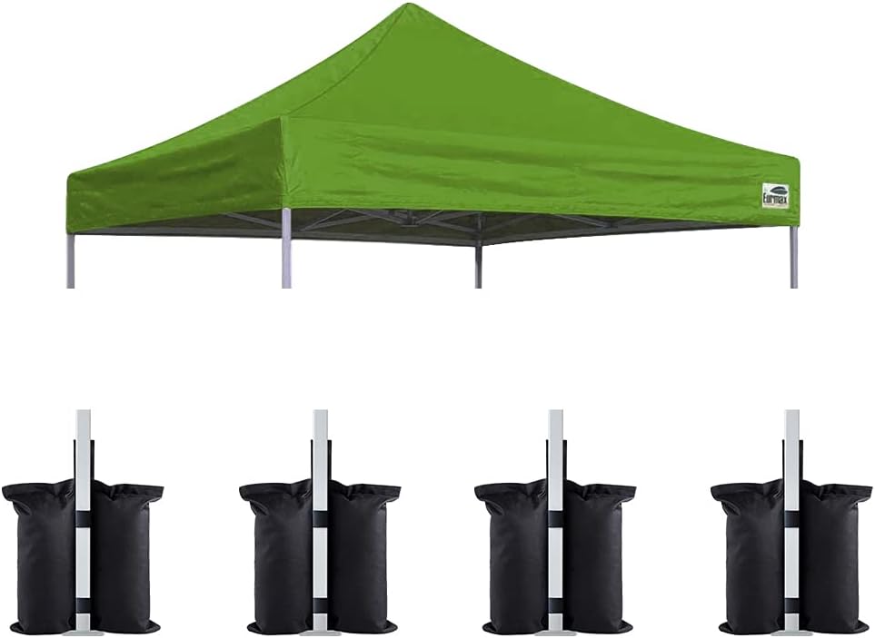 10x20 Pop Up Canopy Replacement Tent Top Cover (White) Q162