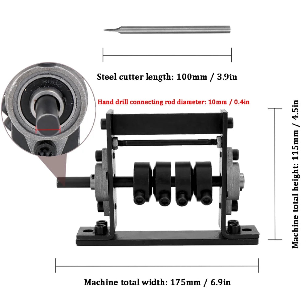 Manual Portable Wire Stripping Machine for 1-30mm Hand Tool Y340404