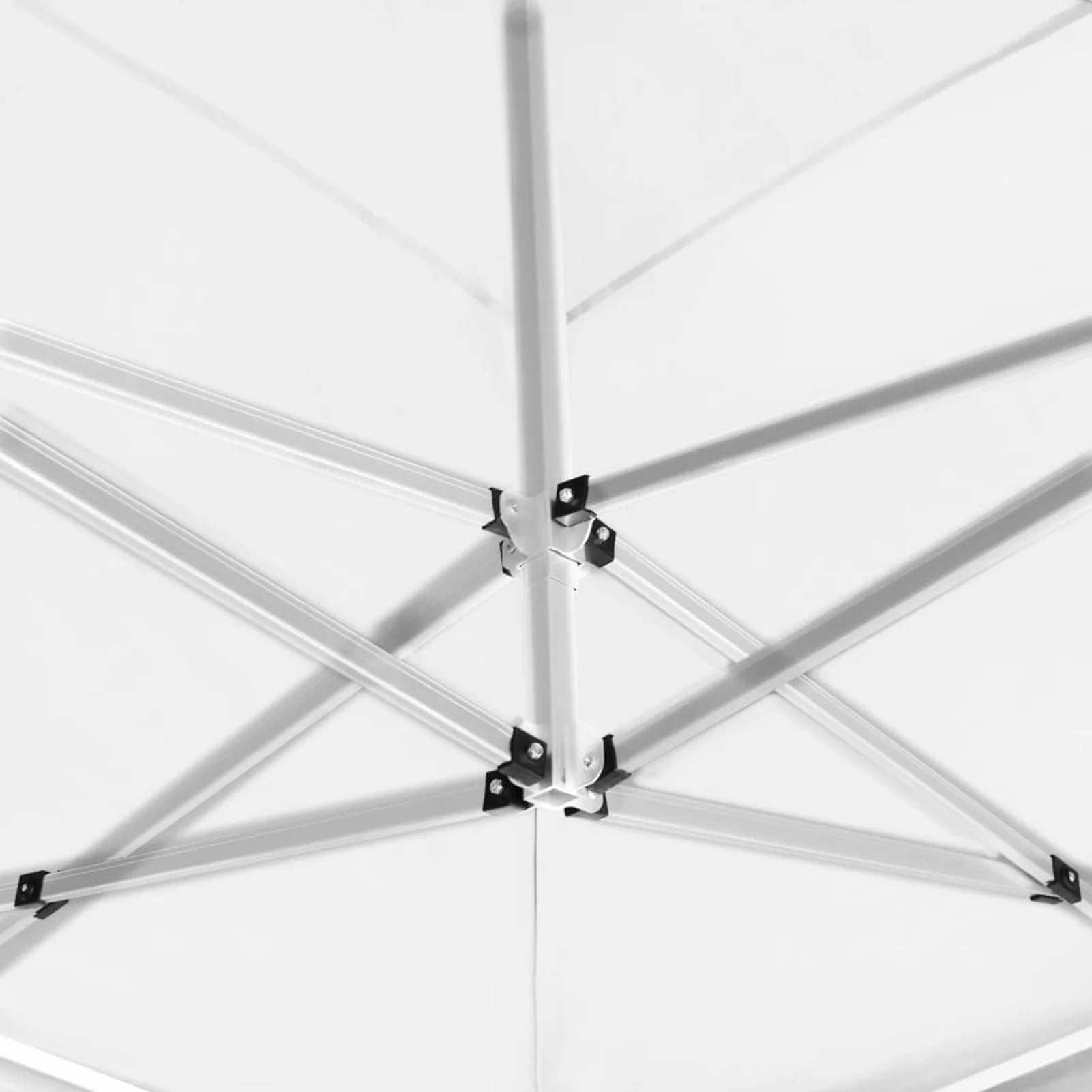 White Aluminium Folding Party Tent with Walls Q75577