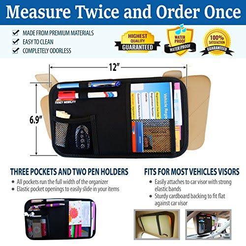 Car Sun Visor Organizer S1618