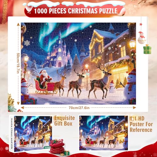 1000 Pieces Christmas Jigsaw Puzzle H316439