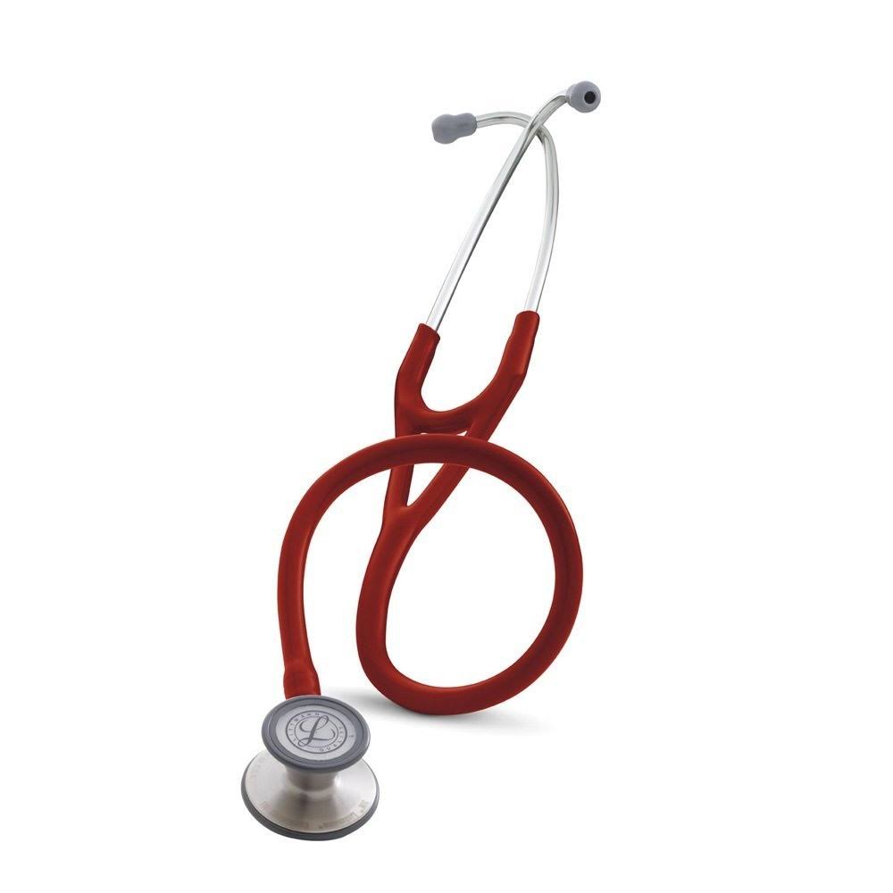 Red Tube Stainless Steel Finish Stethoscope F822