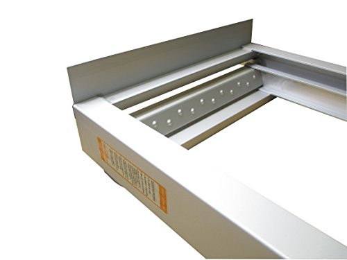 Anodized Aluminum 4 Step Flat Front Ladder Capacity 300lbs M548