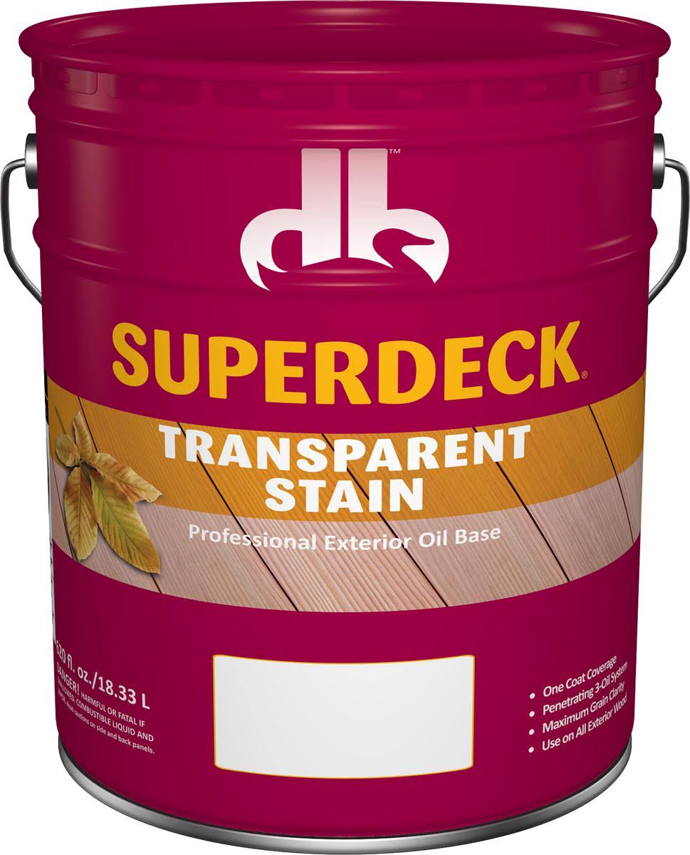 Canyon Brown Transparent Stain, 5 Gal Pail C406