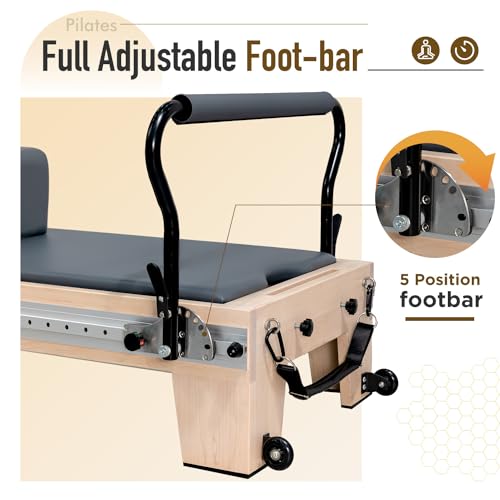Pilates Reformer Machine with Reformer Box and Jump Board X378225