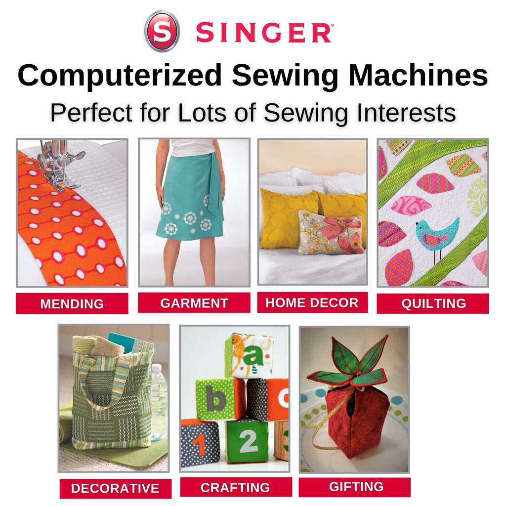 Computerized Sewing Machine with 154 Stitch Applications O7839
