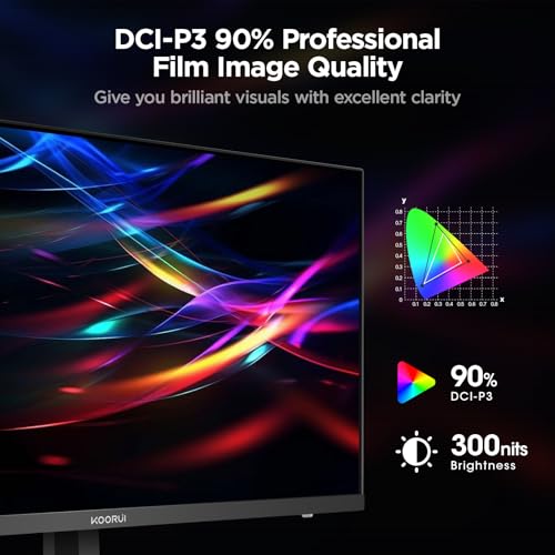 24.5” FHD VA Gaming Monitor, 170Hz, 1ms, Black V1294