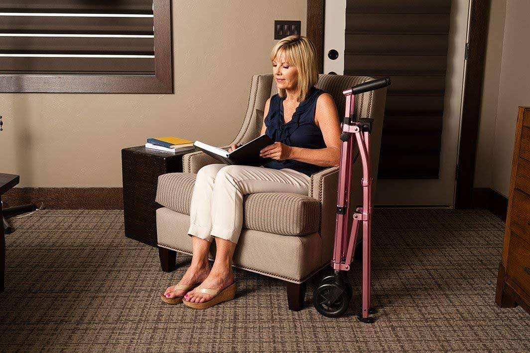Lightweight Folding Height Adjustable Walker K35934