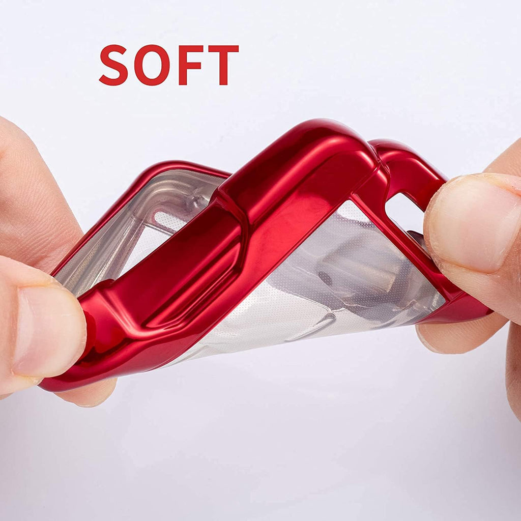 Key Fob Cover Case for 1500 2500HD 3500HD Canyon Key Cover Smart Remote 3/4/5/6 Button Protector V46611